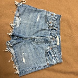 Levi’s Distressed Denim Shorts